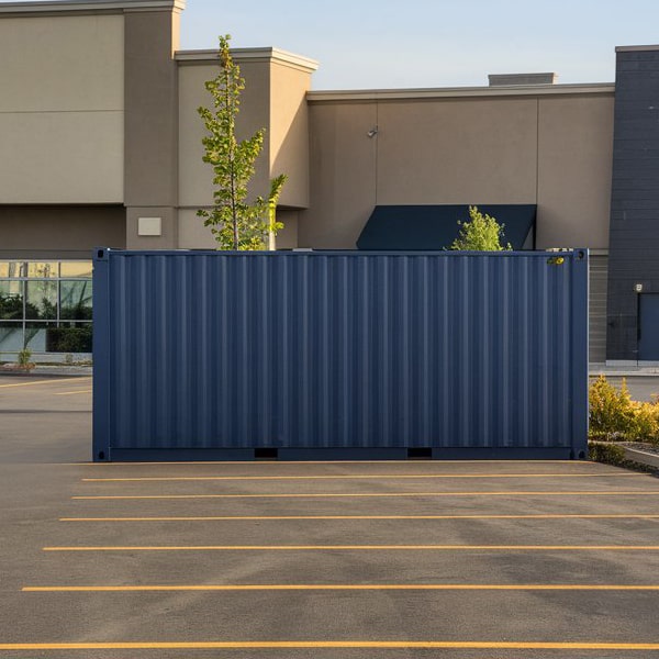 we offer temperature-controlled options for our commercial storage containers to accommodate temperature-sensitive items